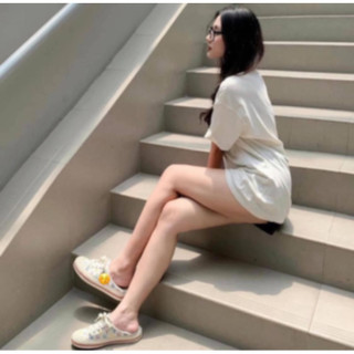 [ CHÍNH HÃNG ] Giày Sục Mule Mờ Lờ Bê mono rainbow
