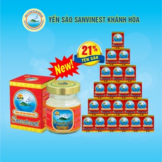 |Combo 20 lọ 70ml, 21% Yến sào| Nước Yến sào Sanvinest Khánh Hòa.