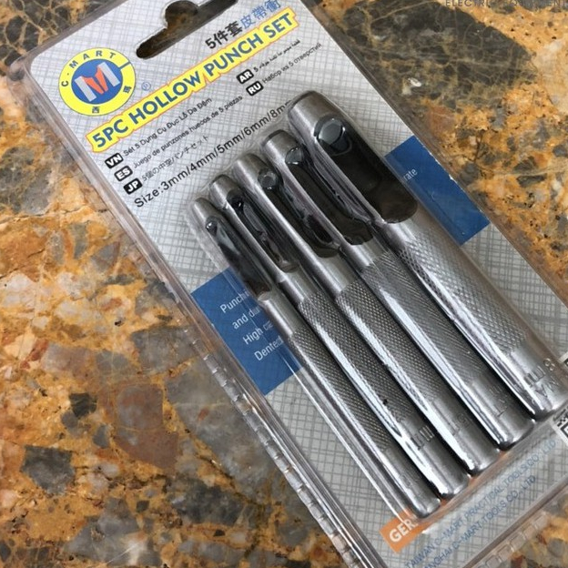 Bộ đột lỗ 5 mũi C-mart A0137