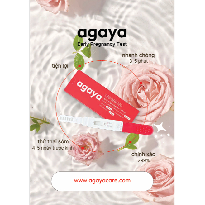 Bút thử thai agaya Early Pregnancy Test nhập khẩu từ Hàn Quôc