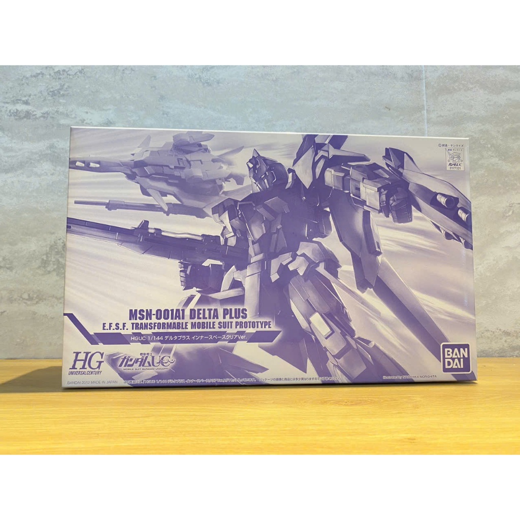 HG 1/144 DELTA PLUS CLEAR GUNDAM PBANDAI