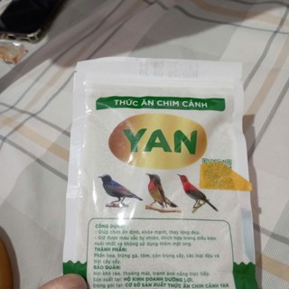 Cám YAN dưỡng thức ăn chim hút mật và ốc mít Yan dưỡng gói 100gr