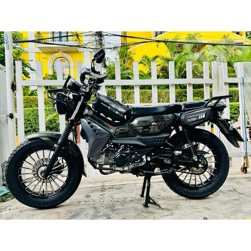 Túi treo hông xe máy, túi da treo đầu xe máy cho PG1, XSR155,...