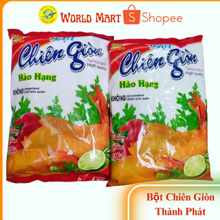 {Sỉ 5 gói} Bột Chiên Giòn Thành Phát 1kg - Bột Làm Bánh, Bột Pha Sẵn, Bột Phủ - World Mart