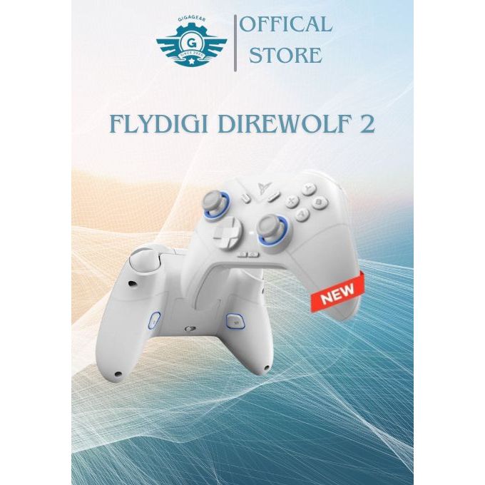 Flydigi Direwolf 2 - Tay cầm chơi game không dây, Đa nền tảng PC/Switch/Mobile, Độ trễ thấp