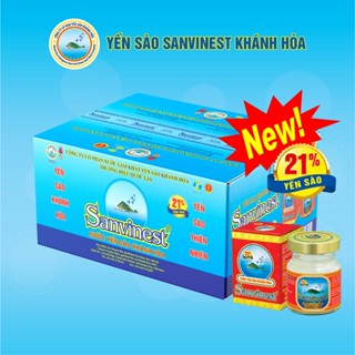 [Thùng 60 lọ] Nước Yến sào Sanvinest Khánh Hòa đóng lọ 70ml