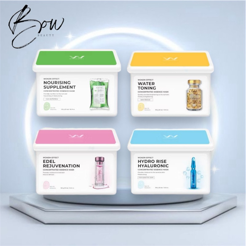 [Hộp 30 miếng] Mặt nạ Wonjin các dòng