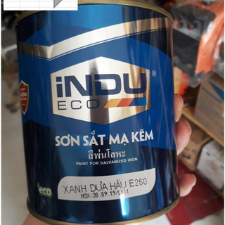 sơn sắt mạ kẽm INDU các màu