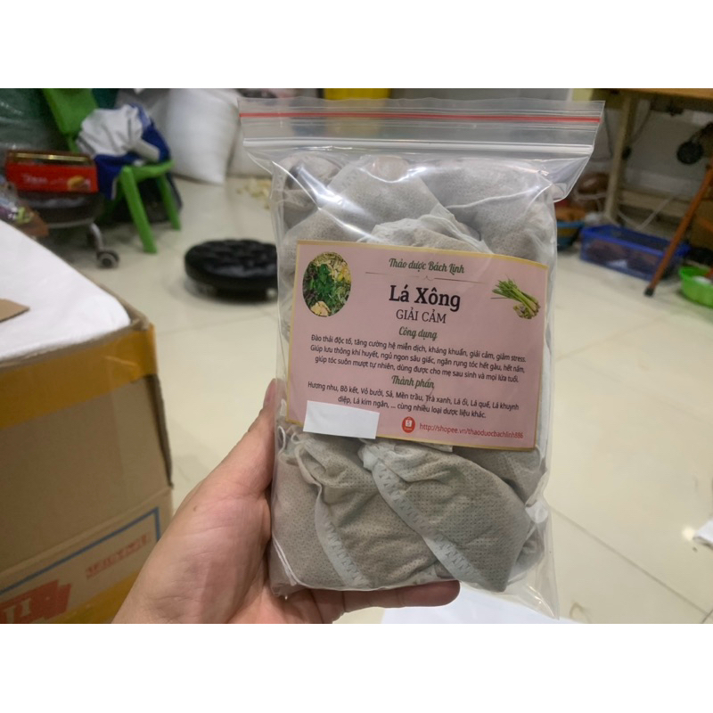 túi lọc xông hơi  giải cảm ( 20túi lọc)