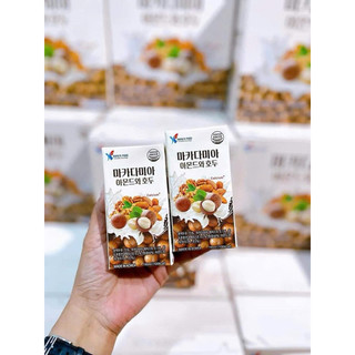 Sữa hạt Macca hạnh nhân óc chó Hàn Quốc ( 16 hộp x 190ml )