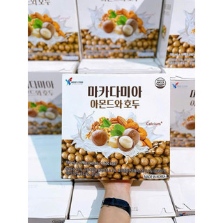 Sữa hạt Macca hạnh nhân óc chó Hàn Quốc ( 16 hộp x 190ml )
