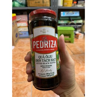 Quả oliu đen tách hạt 340gr Lapedriza