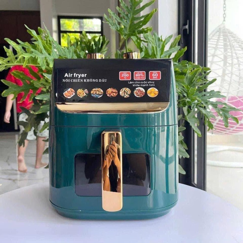 (Hỏa tốc)NỒI CHIÊN KHÔNG DẦU -NCKD CAMEL 13L CÔNG SUẤT 1700W