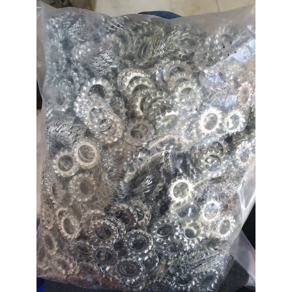 Lông đền gai răng cưa 8mm (1 bịch 2000 cái)