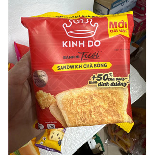  3 CÁI BÁNH MÌ TƯƠI SANDWICH RUỐC KINH ĐÔ TƯƠI NGON GIẦU NĂNG LƯỢNG  date luôn mới nhất   
