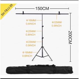  Khung treo chữ T và phông pvc chụp ảnh quay phim 