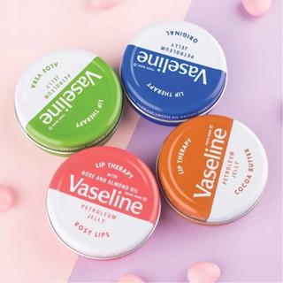 [UK] Son Dưỡng Môi Vaseline Lip Therapy Rosy Hộp Thiếc Hanabeauty02