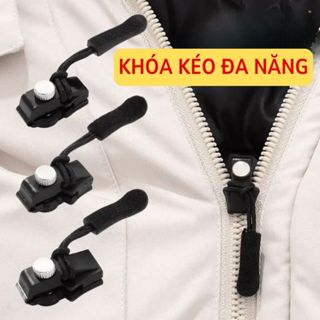 Khóa Kéo Zipper 3 Kích Cỡ Đa Năng, Sửa Chữa Nhanh Dây Kéo Zip Của Ba Lô, Quần Áo, Túi Xách