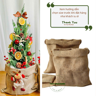  Túi Bố Bao Cây Tùng Sơn Cao 1m Hoặc Cây Cảnh Hoa Tết Loại To 