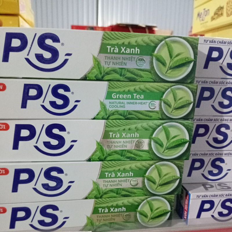 kem đánh răng PS trà xanh 180g