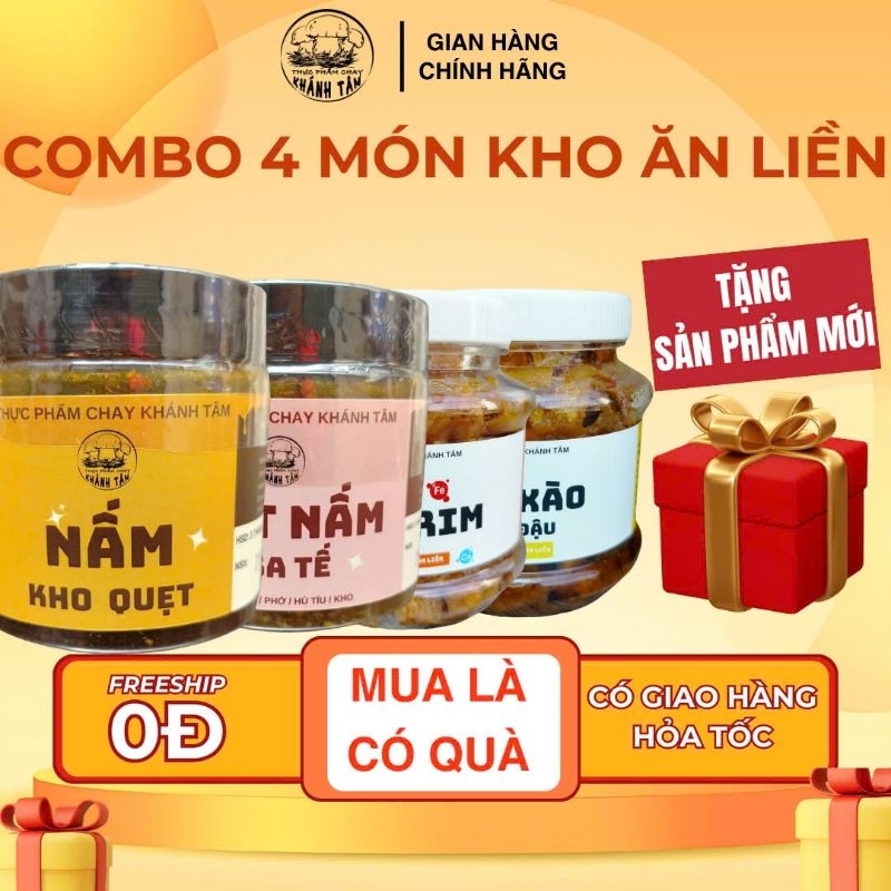 combo ưu đãi món Nấm ăn liền