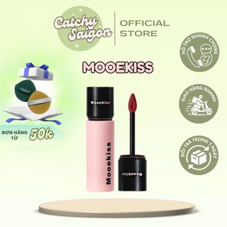 [MOOEKISS] Son Kem Bùn Mooekiss Nhung Mờ Vỏ Hồng Đen Velvet Lip Mud Mịn Môi 3g