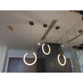 Đèn thả Trang trí bàn ăn, Thả decor tap đầu giường. Đèn thả phong cách hiện đại