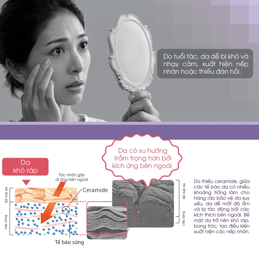 Kem Dưỡng Da Cấp Ẩm Curel Intensive Moisture Care Intensive Moisture Cream 40g - Nội Địa Nhật Bản