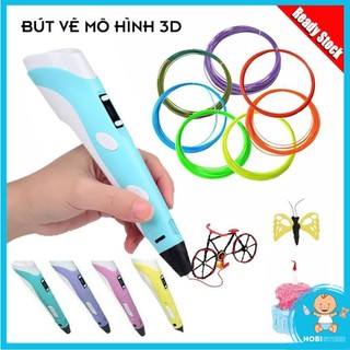  Bút vẽ 3D giúp bé sáng tạo sợi mô hình 3 chiều in hình 3D phát triển trí tưởng tượng 