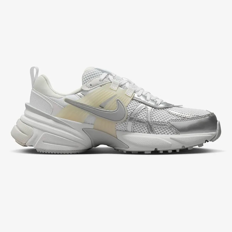 [ CHÍNH HÃNG ] GIÀY 𝙂𝒊𝙖̀𝒚 𝑵𝙞𝒌𝙚 𝙑2𝙆 𝙍𝒖𝙣 ‘𝑴𝙚𝒕𝙖𝒍𝙡𝒊𝙘 𝙎𝒊𝙡𝒗𝙚𝒓 𝑾𝙝𝒊𝙩𝒆’ [𝑭𝘿0736 104] GIÀY THỂ THAO CHƠI Pickl