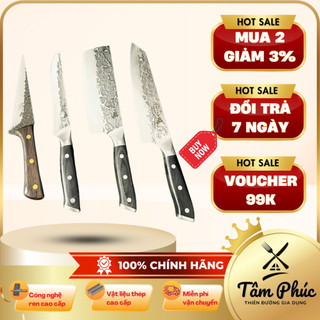  Dao Lọc Thịt Lọc Xương Akatsuki Nhật Bản – Họa Tiết Vân Búa Sắc Bén! 