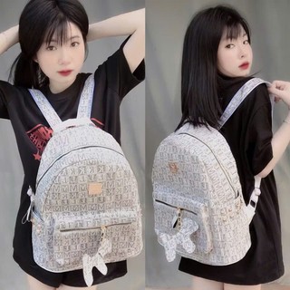  Balo đi học  đi chơi hoạ tiết mới kèm móc cún size 40 kiểu dáng trẻ trung  năng động dành cho nam nữ 