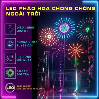  Đèn LED Pháo hoa ngoài trời Chong chóng 3D hiệu ứng mới nhất 