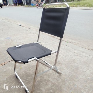 Ghế Cafe-Ghế xếp trà chanh -Ghế câu cá inox chắc chắn