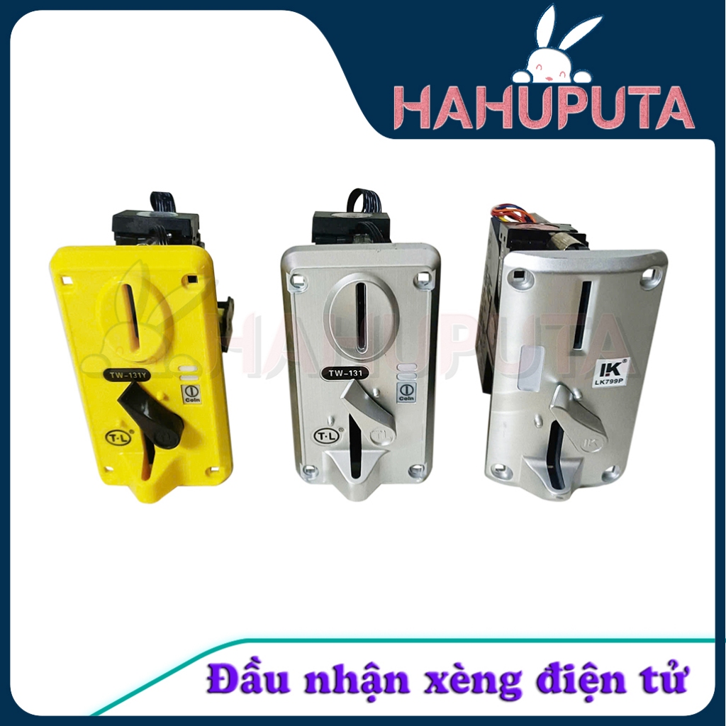 Bộ nhận xu điện tử có led | Bộ nhận xèng | Coin Acceptor | game thùng máy giặt