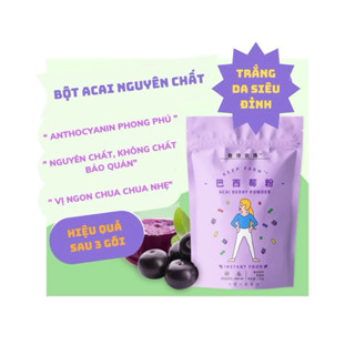 BỘT ACAI BERRY NGUYÊN CHẤT KEEP FARM 120g đẹp da tốt sức khoẻ
