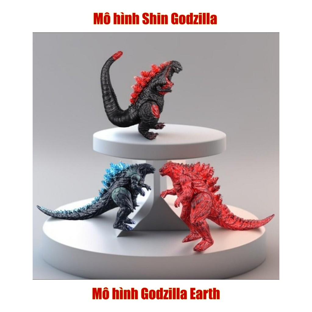 Đồ Chơi Cho Bé Quái Vật Shin Godzilla Earth Có Khớp Cử Động
