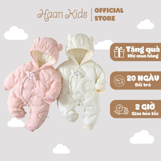 Body Phao Cho Bé Gái, Áo Phao Cho Bé Sơ Sinh Capture Haankids