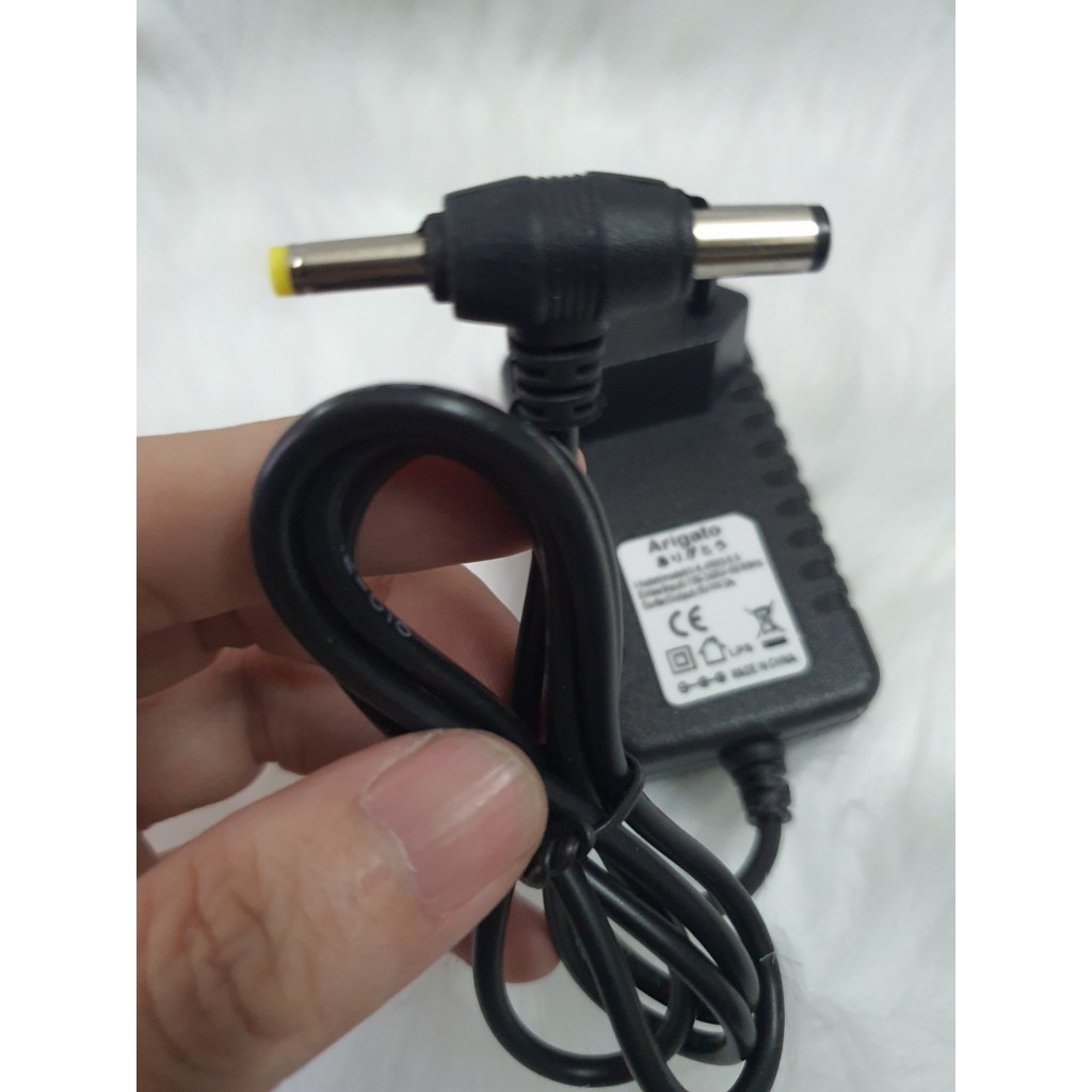 Adapter sạc nguồn 2 đầu 5V - 2A, 9V - 2A, 12V - 2A dùng cho Tivi box, Camera IP