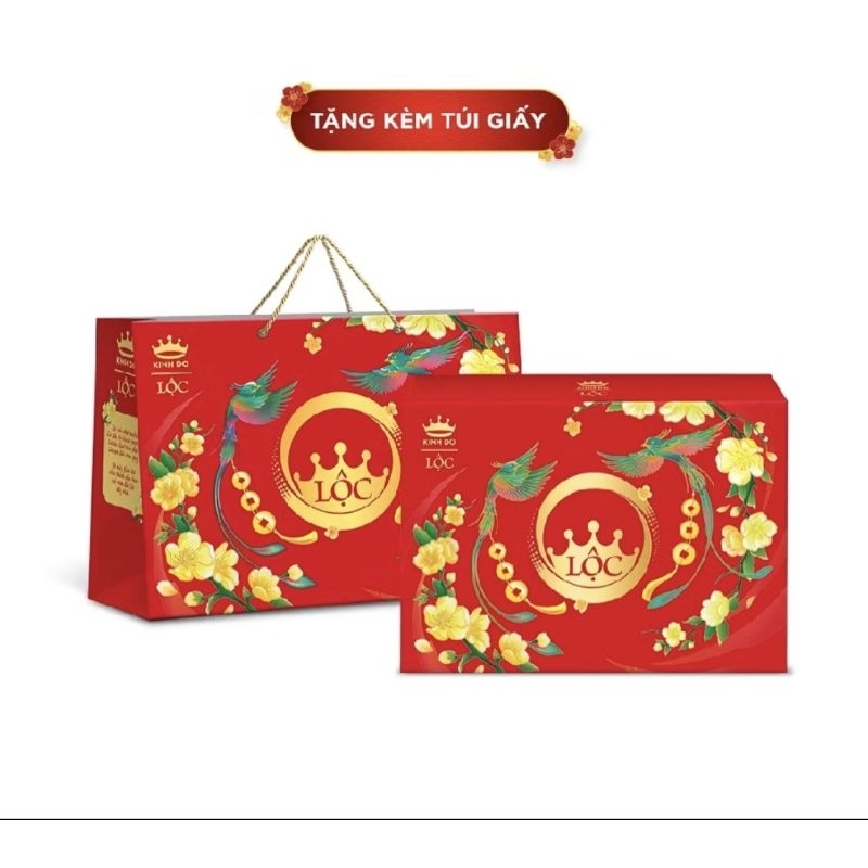 hộp quà tết lộc kinh đô 795,4g