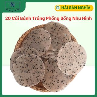  Bánh Tráng Phồng Sống 20 Cái 