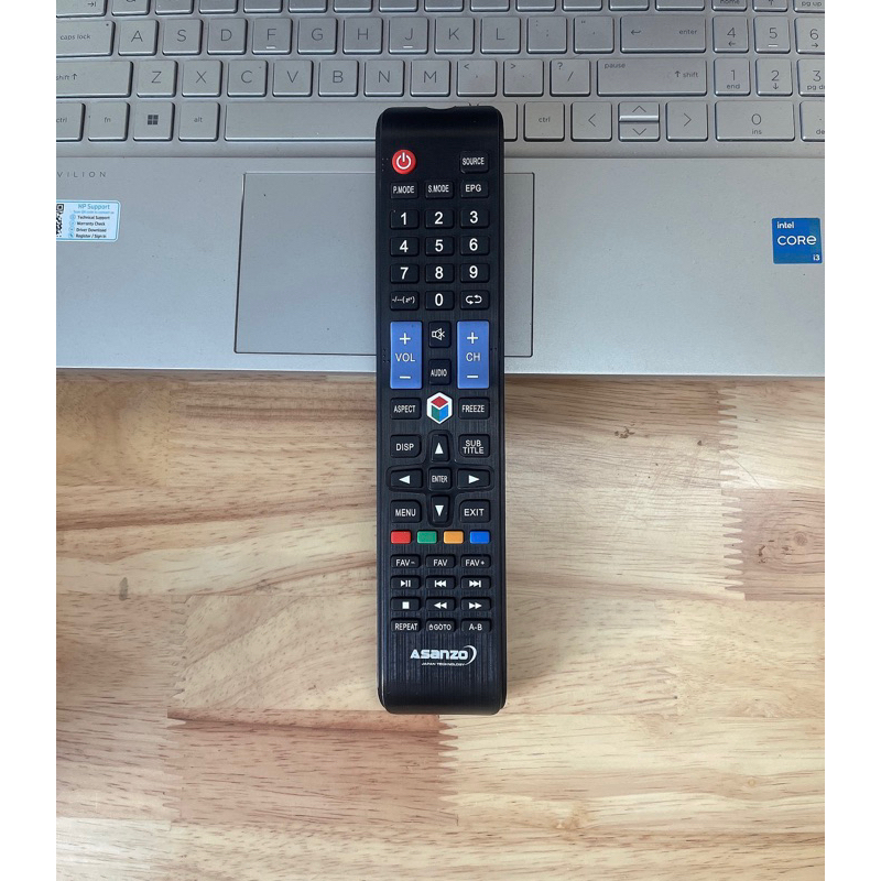 Remote Điều khiển Tivi Asanzo hàng chính hãng( Dùng cho Tivi Asanzo có mẫu điều khiển như hình)