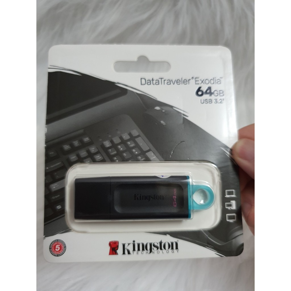 USB 64GB Kingston chuẩn USB 3.2 - USB dung lượng 64GB tốc độ cao 3.2