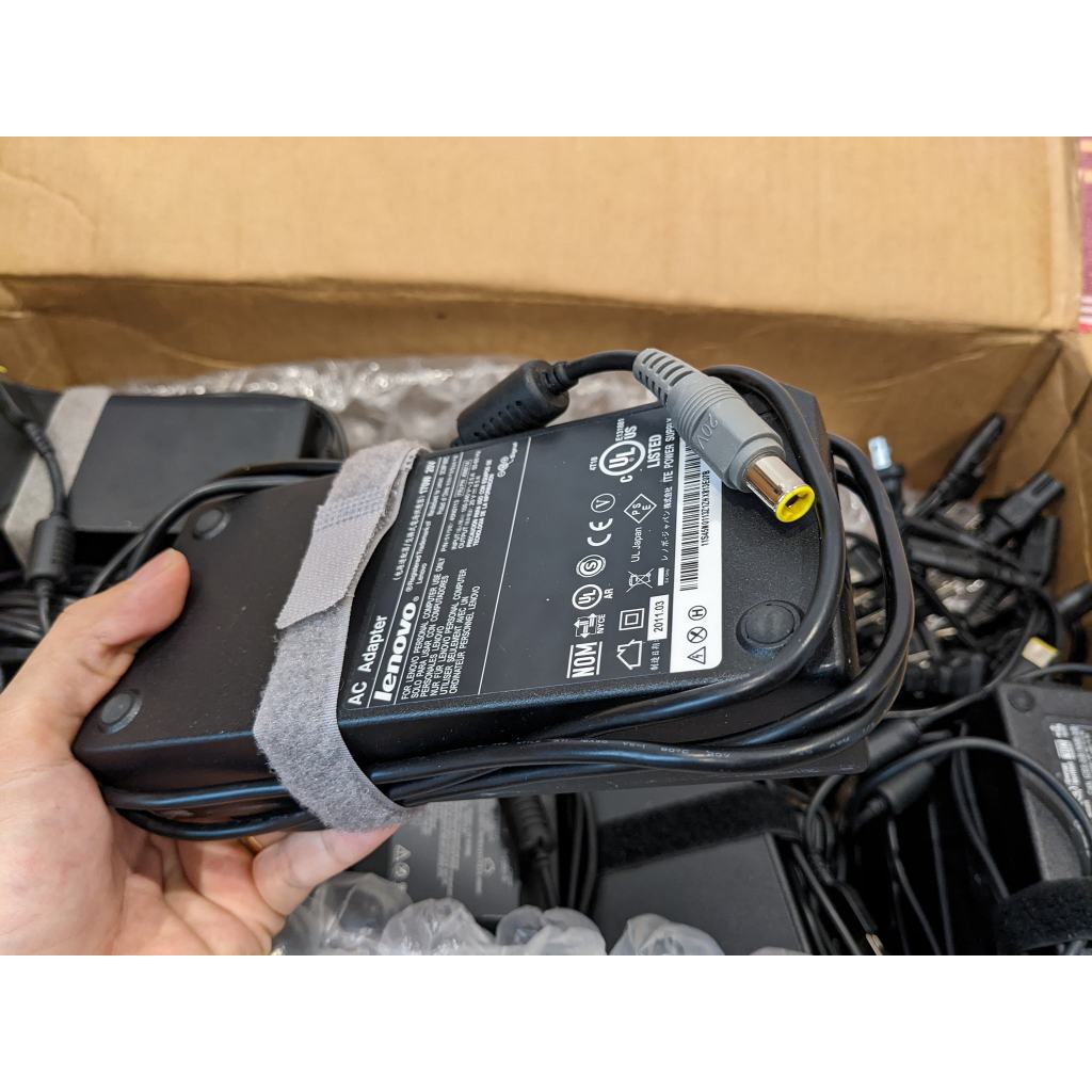 Adapter sạc laptop Lenovo 170w (20v8,5A) Đầu tròn dùng cho lenovo thinkpad W520, W530
