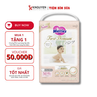 Tã/bỉm Dán/Quần Merries First Premium Đủ Size