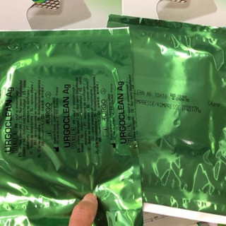  ✅ Băng gạc làm sạch mảnh hoại tử vết thương có chứa ion Bạc kháng khuẩn URGOCLEAN Ag MIẾNG DÁN CHỐNG LOÉT URGOCLEAN AG 