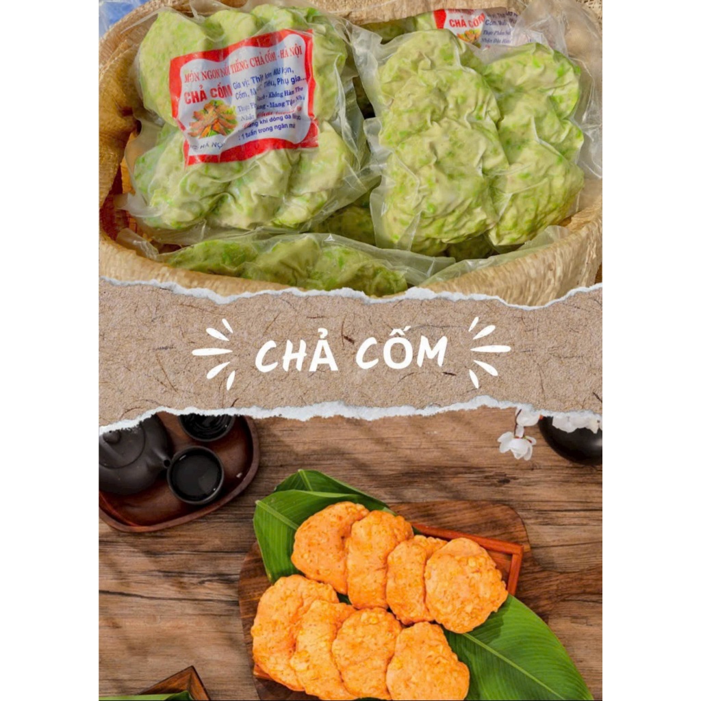1Kg Chả Cốm Hải Sản Hà Nội/500g