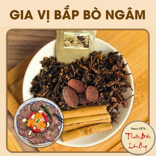 Gia vị bắp bò ngâm mắm, gói hầm bắp bò chuẩn vị thảo mộc tự nhiên và các set gia vị tự chọn