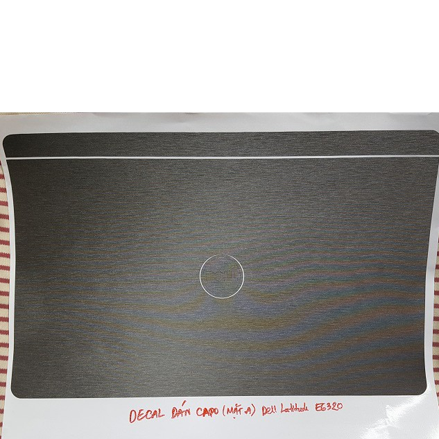 Decal dán Capo mặt A (capo) laptop Dell Latitude E6320 | decal dán mặt A laptop dell E6320