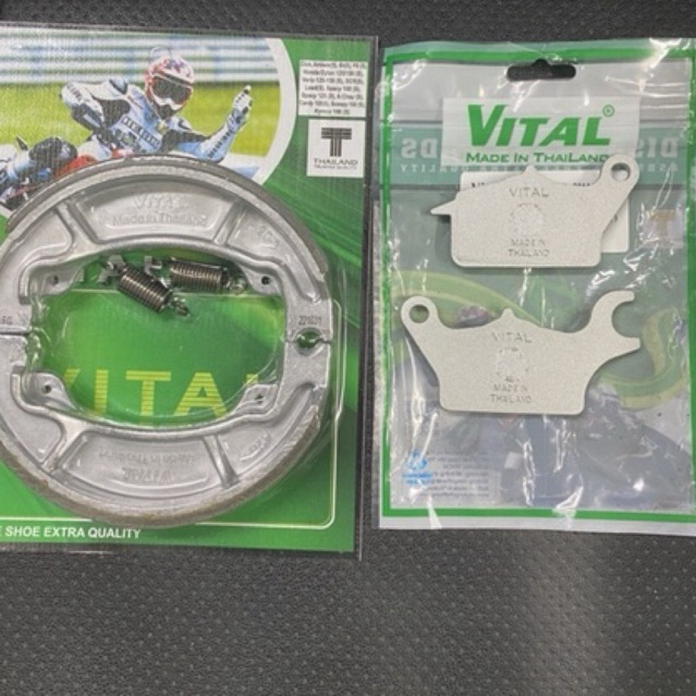 Bố thắng trước sau scoopy i/ scoopy 110cc chính hãng vital thái lan